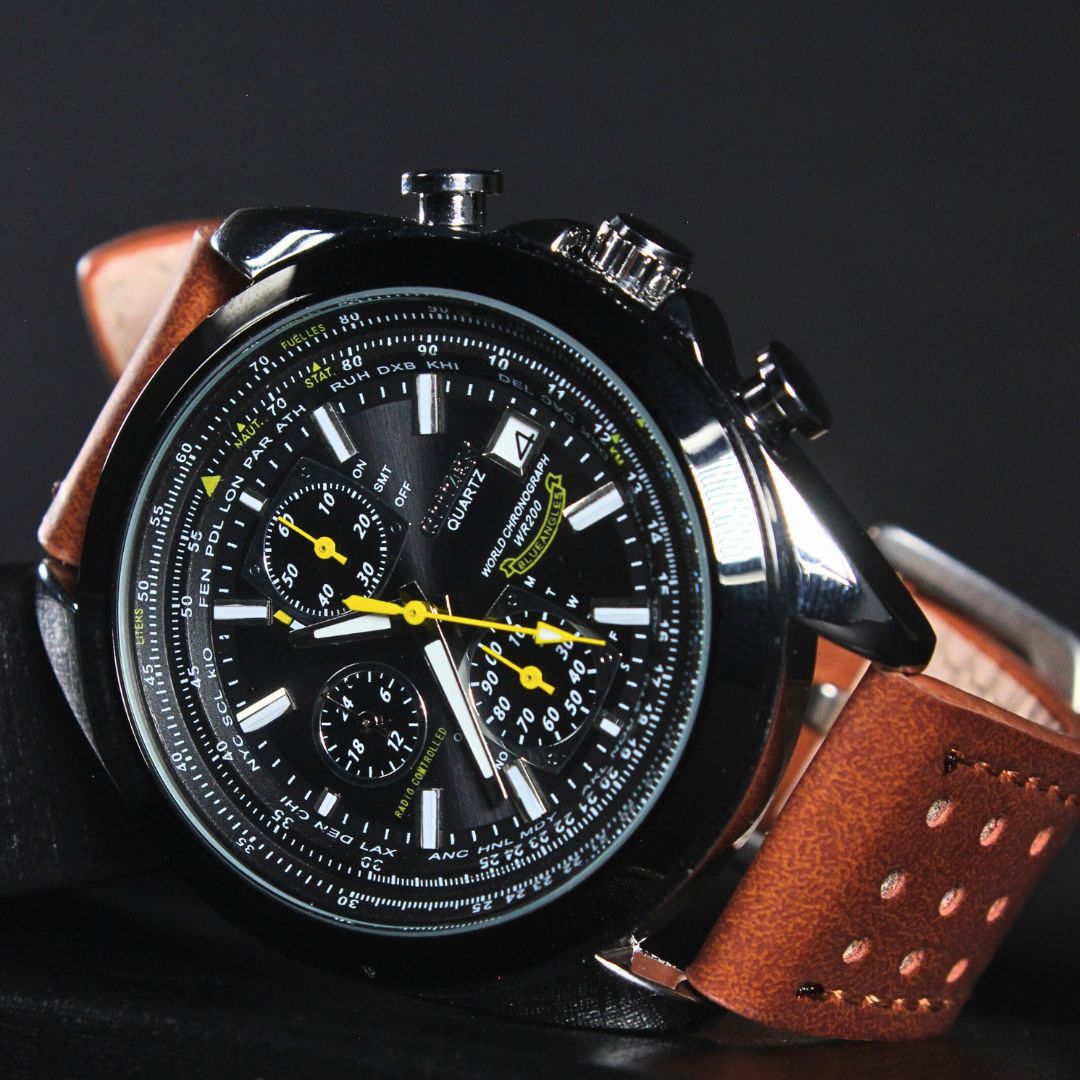 Reloj Citizen Correa de Cuero – Elegancia y Estilo