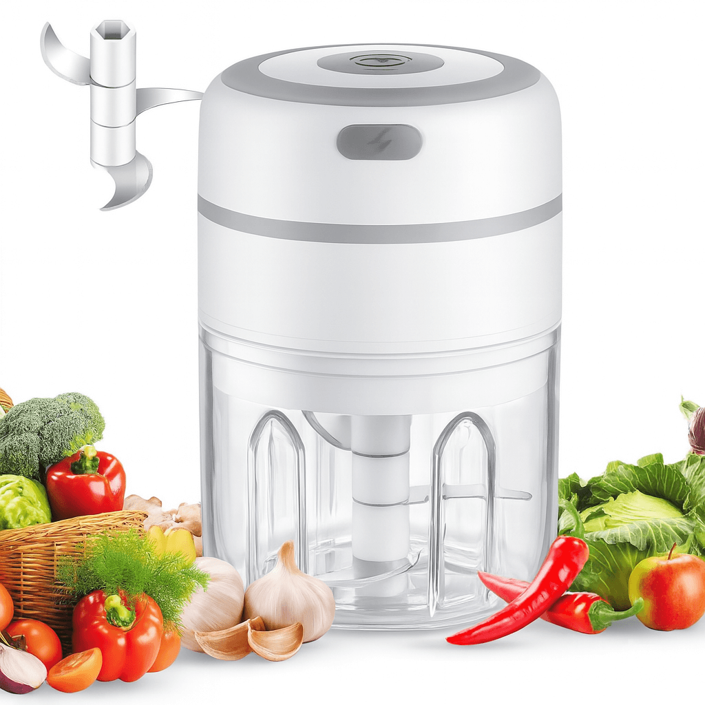 Picador de Alimentos Portátil Recargable