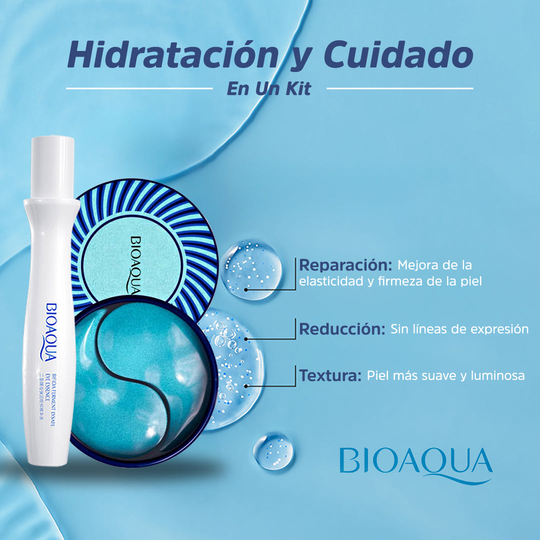 Dúo Antiojeras Blue: Cuidado Integral para el Contorno de Ojos