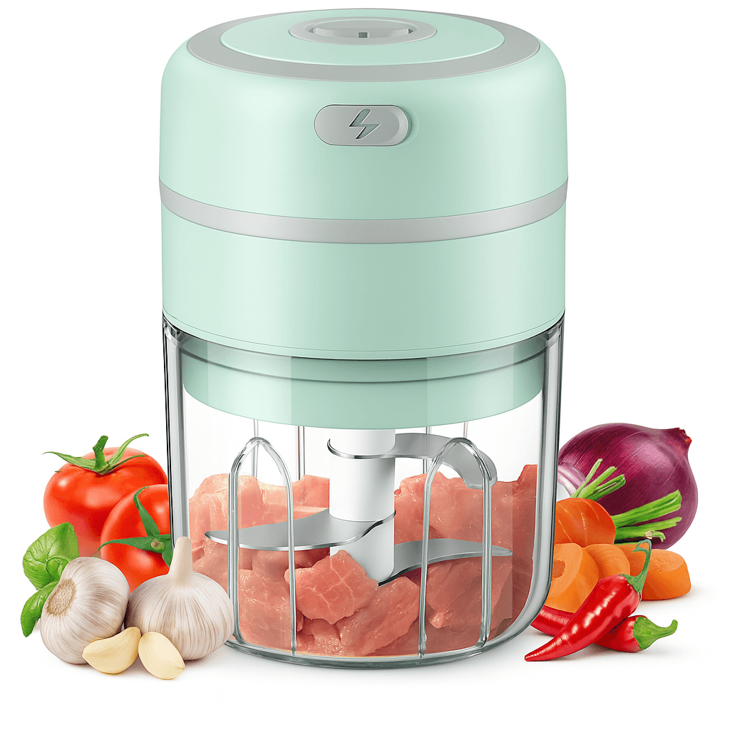 Picador de Alimentos Portátil Recargable