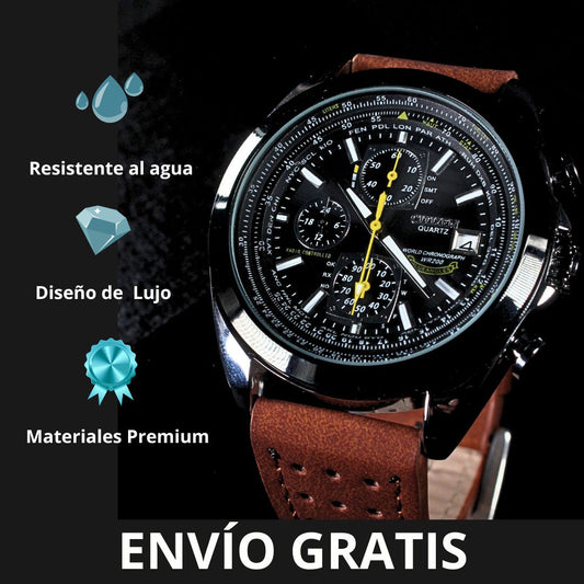 Reloj Citizen Correa de Cuero – Elegancia y Estilo