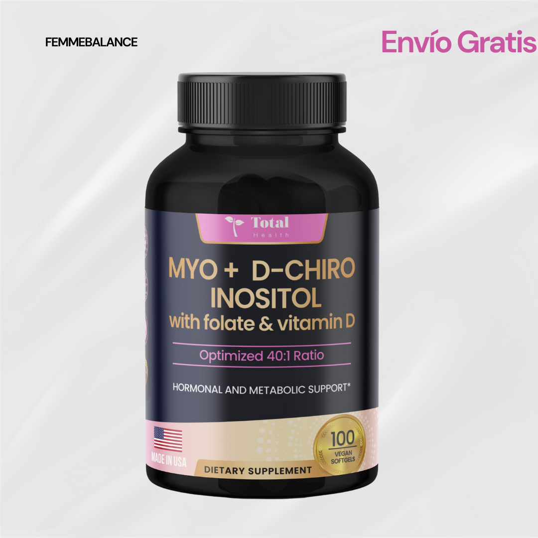 FemmeBalance, “MYO + D-CHIRO Inositol 40:1"
