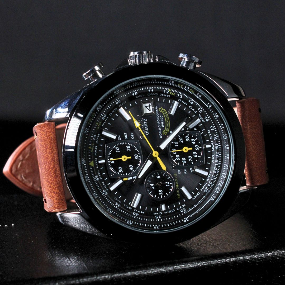 Reloj Citizen Correa de Cuero – Elegancia y Estilo