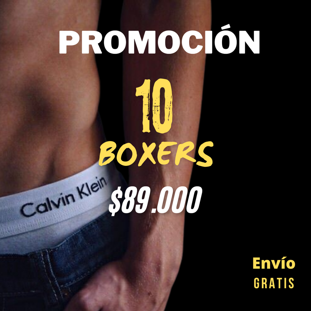 PROMOCIÓN 10 BOXERS X $89.000 🤑