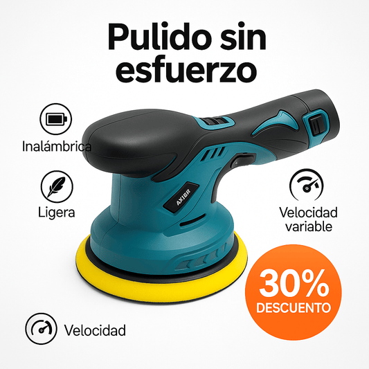 Pulidora Inalámbrica para Autos – Brillo Profesional con menor Esfuerzo.