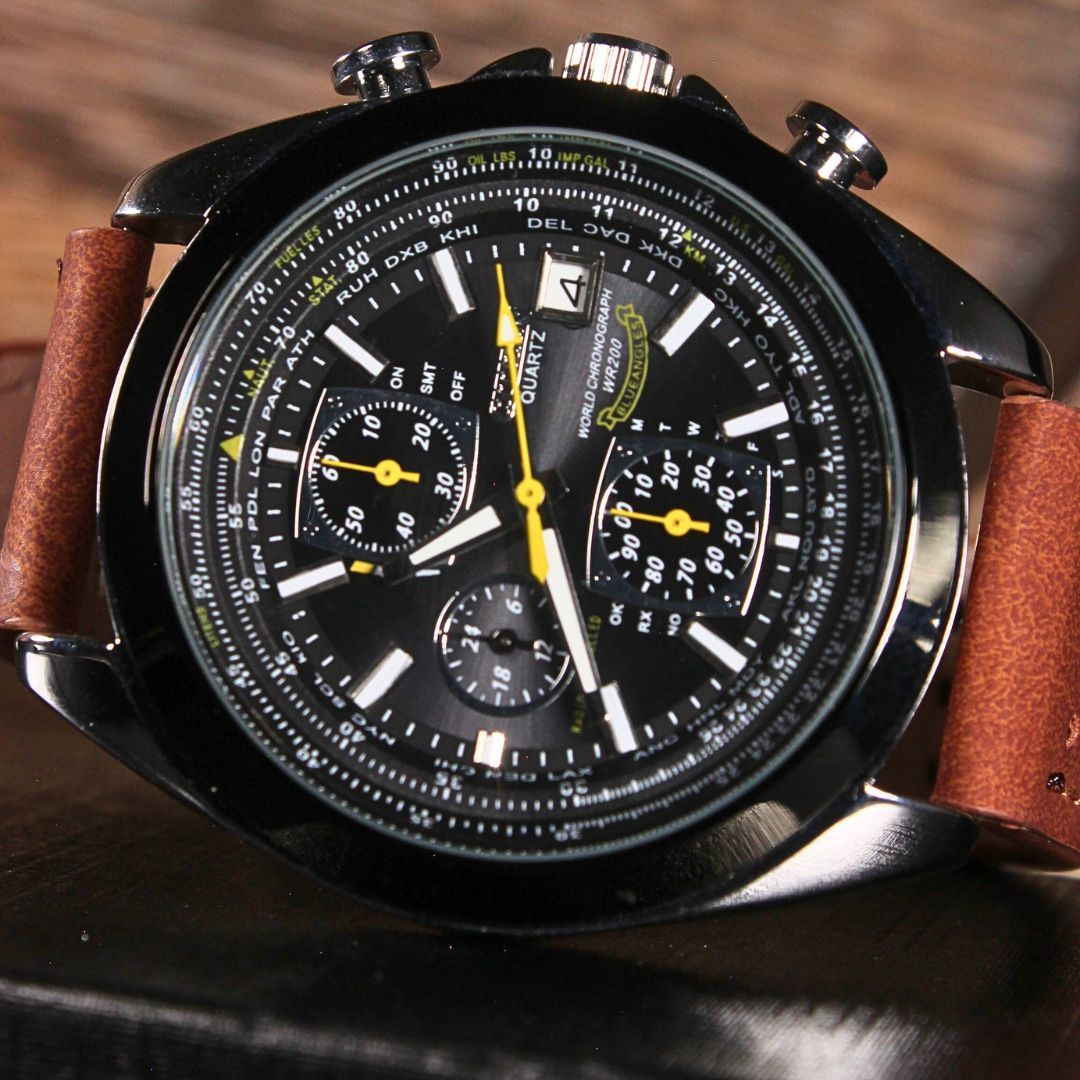 Reloj Citizen Correa de Cuero – Elegancia y Estilo