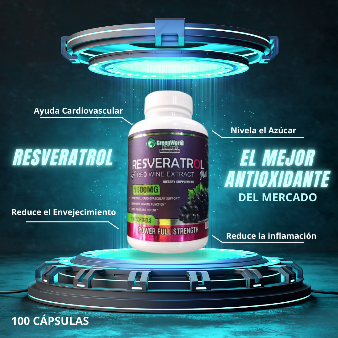 ¡Descubre el poder del Resveratrol!