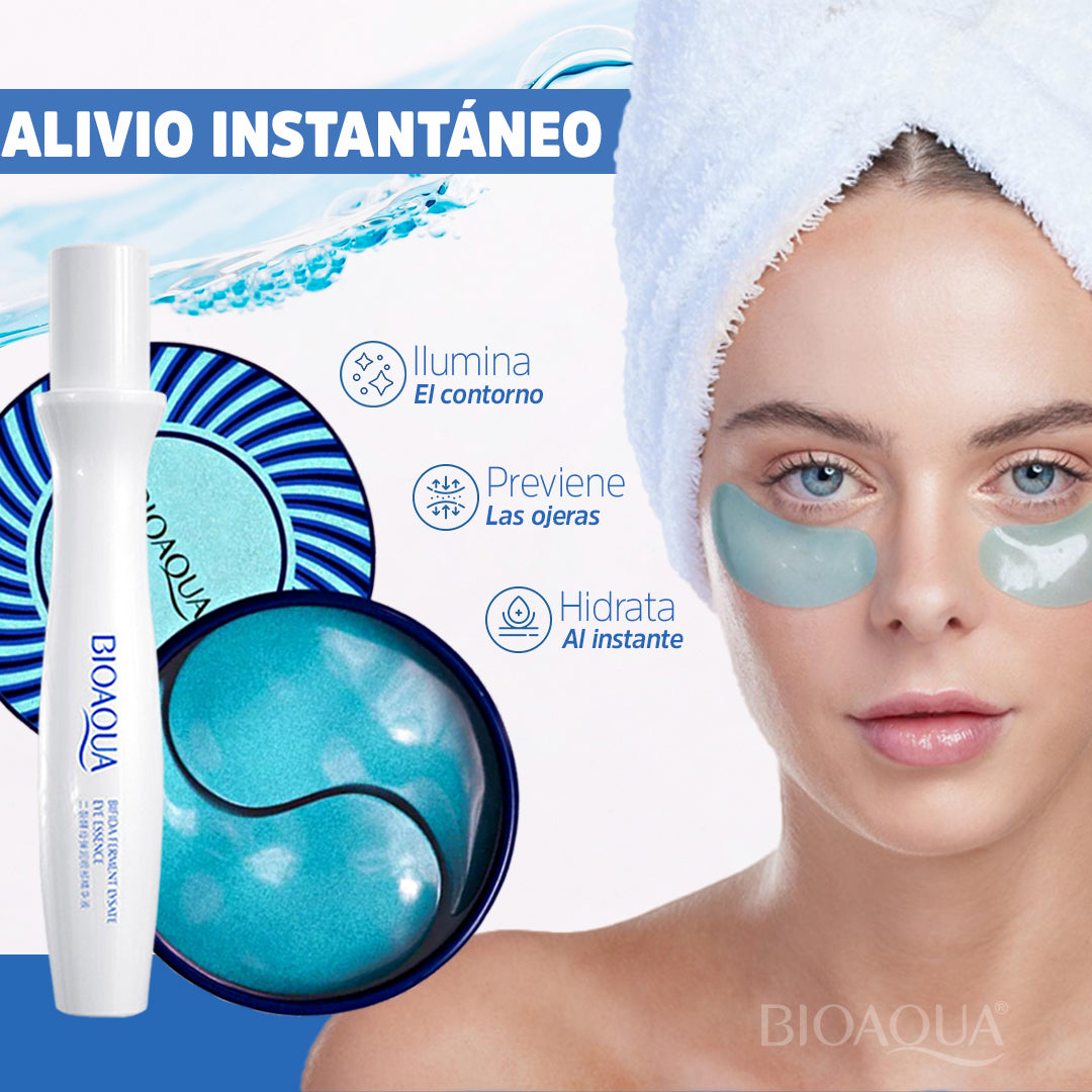 Dúo Antiojeras Blue: Cuidado Integral para el Contorno de Ojos