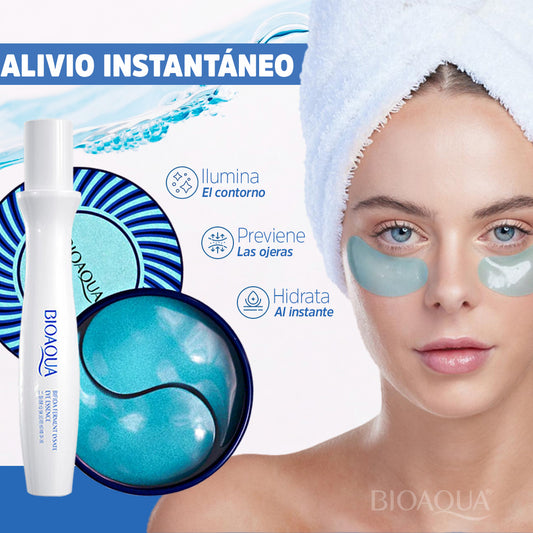 Dúo Antiojeras Blue: Cuidado Integral para el Contorno de Ojos