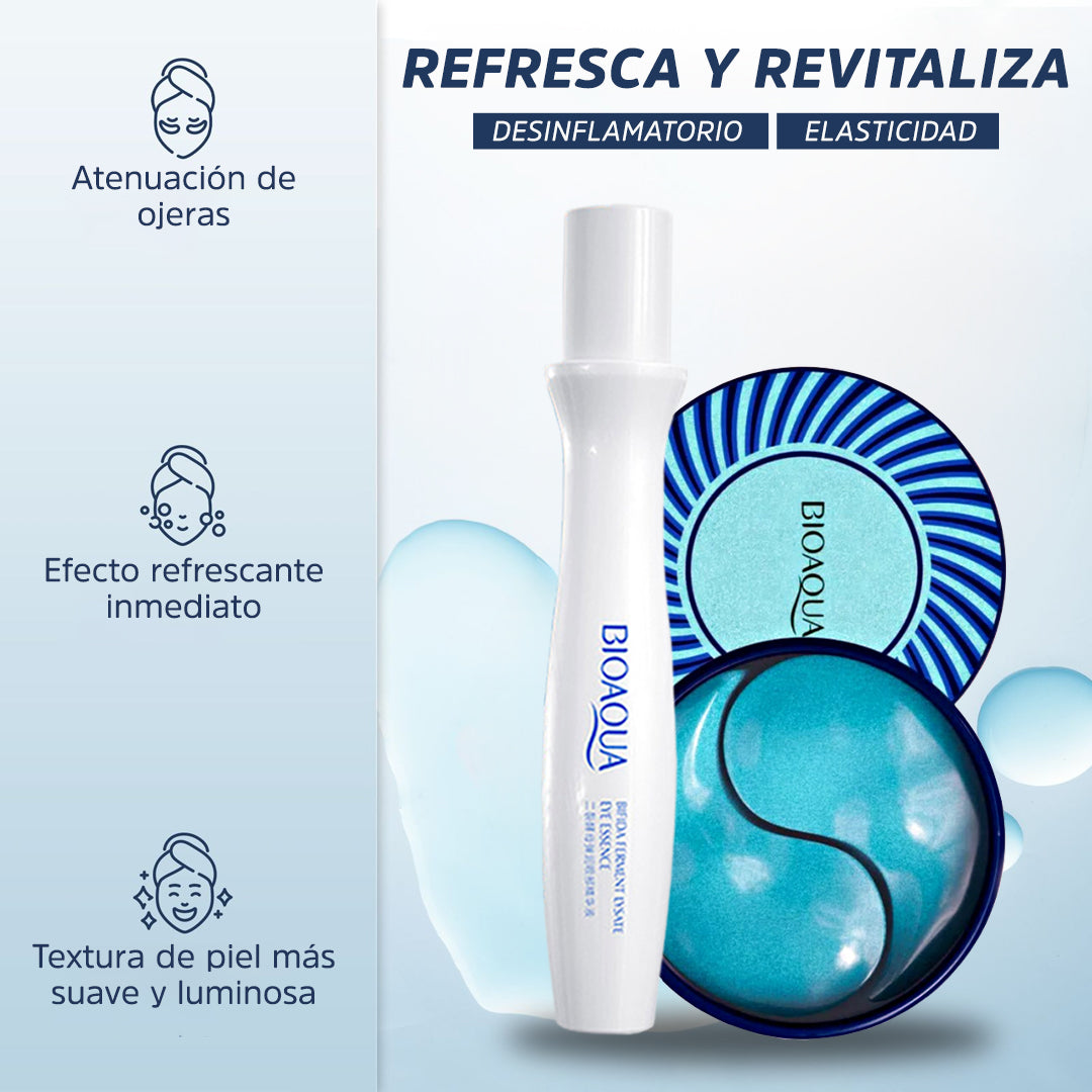 Dúo Antiojeras Blue: Cuidado Integral para el Contorno de Ojos