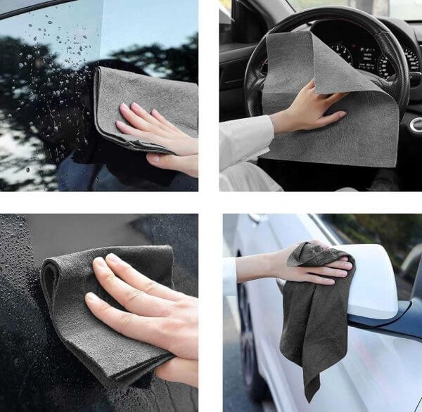 Paño Mágico (Set de 5) – Limpieza poderosa sin rayones, en casa y en tu carro