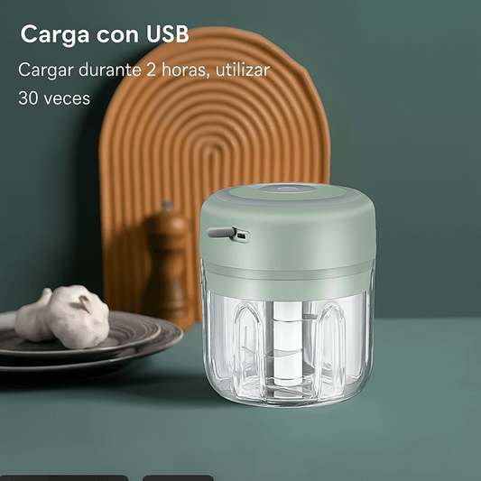 Picador de Alimentos Portátil Recargable