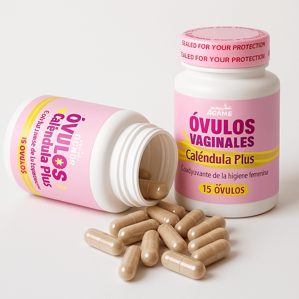 Óvulos Vaginales Naturales con Caléndula